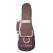 21" Ukelele Bag Case Backpack Adjustable Shoulder Strap Portable 6mm Thicken Padded Black