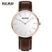 READ 2020 Simple Quartz Lovers fashion watches for men & boyfriend couple pink gold strap nylon case blue white ultrathin red