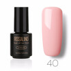 ROSALIND Gel 1 Black Bottle 7ML Pure Color 58 Colors 01-58 Gel Nail Polish Soak Off Nail Art Semi-Premanent UV LED Gel Lacquer
