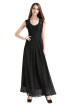 Womens V-Neck Sleeveless Maxi Dress