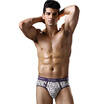 Health men &39s underwear hit color letters interwoven printing male triangular underwear 2 color 77922L