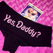 Women Yes Daddy Underpants Seamless Lingerie Briefs Knickers Underwear Panties