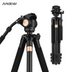 Andoer 70inch Professional Heavy Duty Aluminum Alloy Video Camera Tripod with Fluid Drag Head for Canon Nikon Sony DSLR Camera Cam