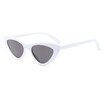 SHAUNA Popular Women Cat Eye Sunglasses Fashion Ladies Red Frame TintedClear Lens Shades UV400
