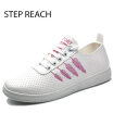 Women shoes PU Fashion Sneakers All Match Preppy Lacing Comfy Shoes
