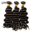 10A Unprocessed Virgin Indian Loose Deep Wave Remy Human Hair Weave 3 Bundles Natural Black Can Bleach 613 60 Color 2 Years Life