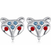 High Quality Austrian Crystal Jewelry Fox Earrings For Women Vintage Fashion Accessories Valentines Day Gift Stylish 28414