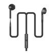 Langsdom IN5 Flat Head Earphone 35mm Earbuds Super Bass Headsets with microphone