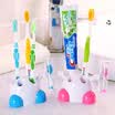 Soporte para cepillo de dientes de dibujos animados cepillo de dientes Rack 3 minutos reloj de arena temporizador accesorios para el baño