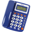 Misi MSQ 8018 Caller ID telephone battery free lightning home office machine blue
