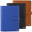 Deli 3197 25K high-end boxed business leather notepad mixed