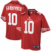 Mens San Francisco 49ers Jimmy Garoppolo Nike Black Alternate Game Jersey