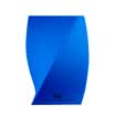 Fizz creative pencil tube boutique skin sense series desktop storage office supplies X-type light blue FZ210005