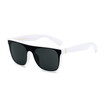 SHAUNA Classic Oversized shades Women Goggle Sunglasses Fashion Men Mirror Reflective Shades square Driving Glasses UV400