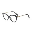 SHAUNA Fashion Women Cat Eye Glasses Frame Anti-Blue Rays Fashion Ladies Reading Eyeglasses UV400