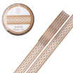 Kinbor PDA&paper tape 10mm7mhand book sticker color tape gold border DTB64258