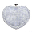 Fawziya Cute Heart Shape Clutch Purses For Women Clutches And Evening Bags