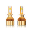 2PCS car LED headlight white light yellow headlights far&near fog lamp headlights H7H1H39005H4 super bright