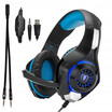 GM-1 Wired 35mm Gaming Headset with LED Lighting&Mic for PS4 Xbox One PC