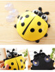 Cntomlv Lovely Ladybug Toothbrushes Wall Suction Bathroom Sets Cartoon Sucker Toothbrush Holder Hot Sale