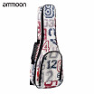 ammoon 23" Concert Ukelele Ukulele Uke Bag Backpack Case 10mm Cotton Padding Durable Colorful with Adjustable Shoulder Strap Carry