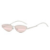 Small cat eye Metal sunglasses women 2018 fashion sexy cat eye sun glasses for women summer accessories metal frame candy color