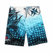 Mans Fashion Sports Running Surfing Quick Dry Pattern Printed Beach Shorts