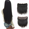 Dream Like 8A Indian Straight Hair with 13X4 Lace Frontal Virgin Human Hair 4 Bundles