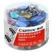 COMIX 40 loaded 19mm color long tail clip ticket folder swallows clip iron clip office stationery B3635