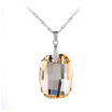 Aiyaya America&Europen Style High Quality Crystal 10kt Gold Plated Pendant Necklaces Chain