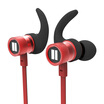 Shadow level iNSIST PG5-BT Bluetooth headset wireless sports neck-mounted earbuds ears in-ear running hanging neck headset black red