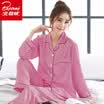 Arctic velvet pajamas womens spinning home service youth Korean long-sleeved pajamas women pajamas temperament ladies home service suit white XL
