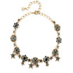 Aiyaya Fashion Jewelry Blue&Black Sapphire 5 Point Stars Tortoise Necklace Chain High Quality
