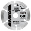 WACKER WORX WA5038 85mm electric saw blade diamond saw blade