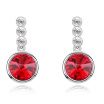 Design Elegant Round Crystal from Austrian Drop Earrings For Women Party Dangle Earrings Vintage Fashion Jewelry 10497