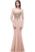 Evening Long Prom Dress Formal Party Bridesmaid Gown Mermaid Pageant Dresses Long Sleeves