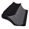 ASTARIN 6 Pairs Knit Flexible Low Cut Casual Ankle Socks Short Comfortable Cotton Athletic Sock with Non-slip Silicone