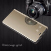 Xiaomi Redmi Note 34X5A Luxury Slim Mirror Flip Shell Stand Leather Smart Clear View Window Cover Phone Case