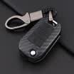 Huashi Peugeot Key Bag Peugeot 301 308S 408 508 2008 4008 3008 5008 Logo Car Key Case Envelope All Black - Peugeot Folding
