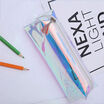 Laser Purse Pencil Case Cosmetic Makeup Bag Holographic Hologram Zipper Coin Bag