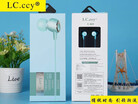 LCCCY C-60 In-ear Earphone Colorful Headset Hifi Earbuds Bass Earphones