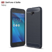 Goowiiz Phone Case For ASUS ZenFone 4 Selfie ZD553KL Fashion Slim Carbon Fiber TPU Soft Silicone Prevent falling