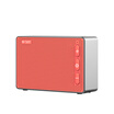 See me here E5 Wireless Bluetooth Portable Speaker Mini Subwoofer Desktop Portable Audio Card Computer Music Player Hands-free Call Cherry Blossom Red