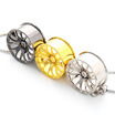 Wheel Hub Alloy Key Chain Hanging Pendant Keyring - 354 inch
