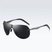 Rimless Men Sunglasses Polarized UV400 Lens Driving Sun Glasses Male Eyewears Accessories For Men oculos de sol male shades