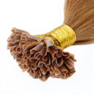 BHF HAIR Fusion hair extensions Human Hair Extension European Human Keratin U Tip Pre Bonded Hair Extension 1gs 20g pack