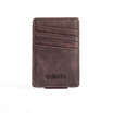 MenS Gubintu Leather Frosted Multi-Card Wallet