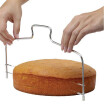 Bread Splitter Double-line Cake Slicer Slice Layered Baking Tools Adjustable Bread-cutter Baking Accessories Gadget Stainless Stee