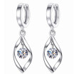 CZ Crystal Cubic Zirconia Drop Earrings For Women Fashion Jewelry Valentines Day Gift Stylish Accessories WHE162