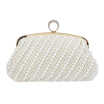 Fawziya Pearl Clutch Purses For Women Ring Evening Bags And Clutches